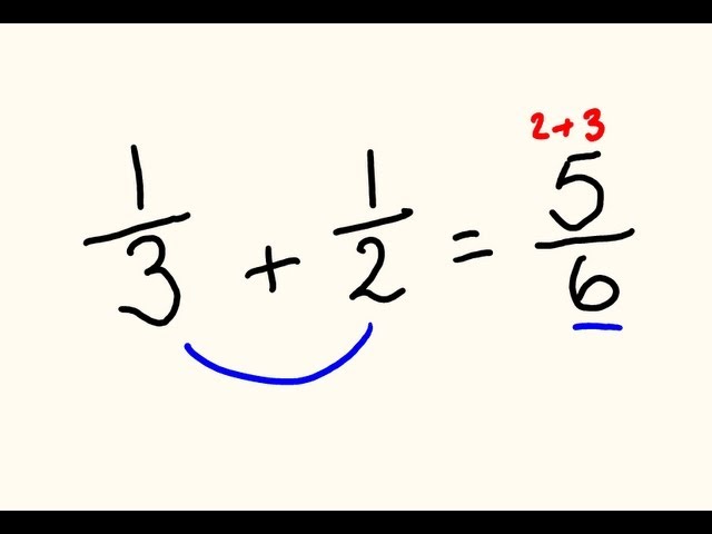 How to do fractions