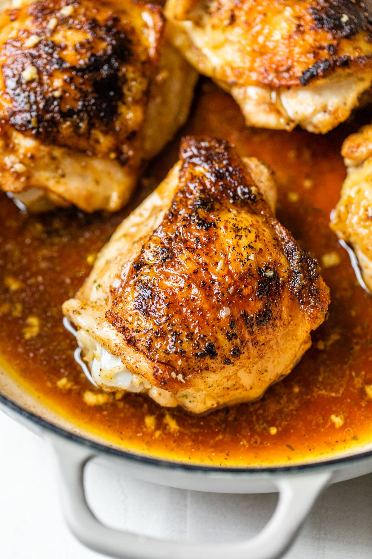 Garlic Butter Chicken Thigh Dish