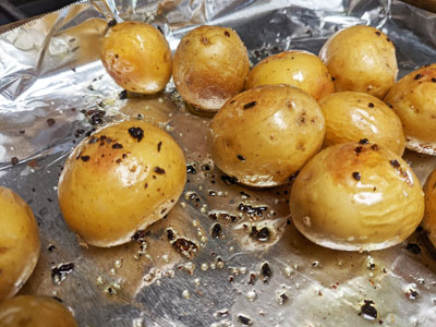 Perfectly Boiled Small Potatoes